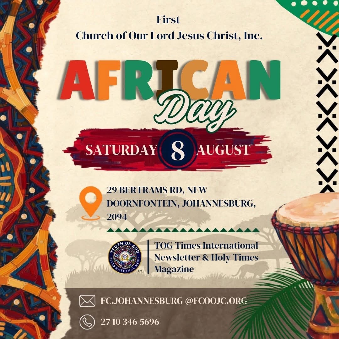 Africa Day Celebration Flyer