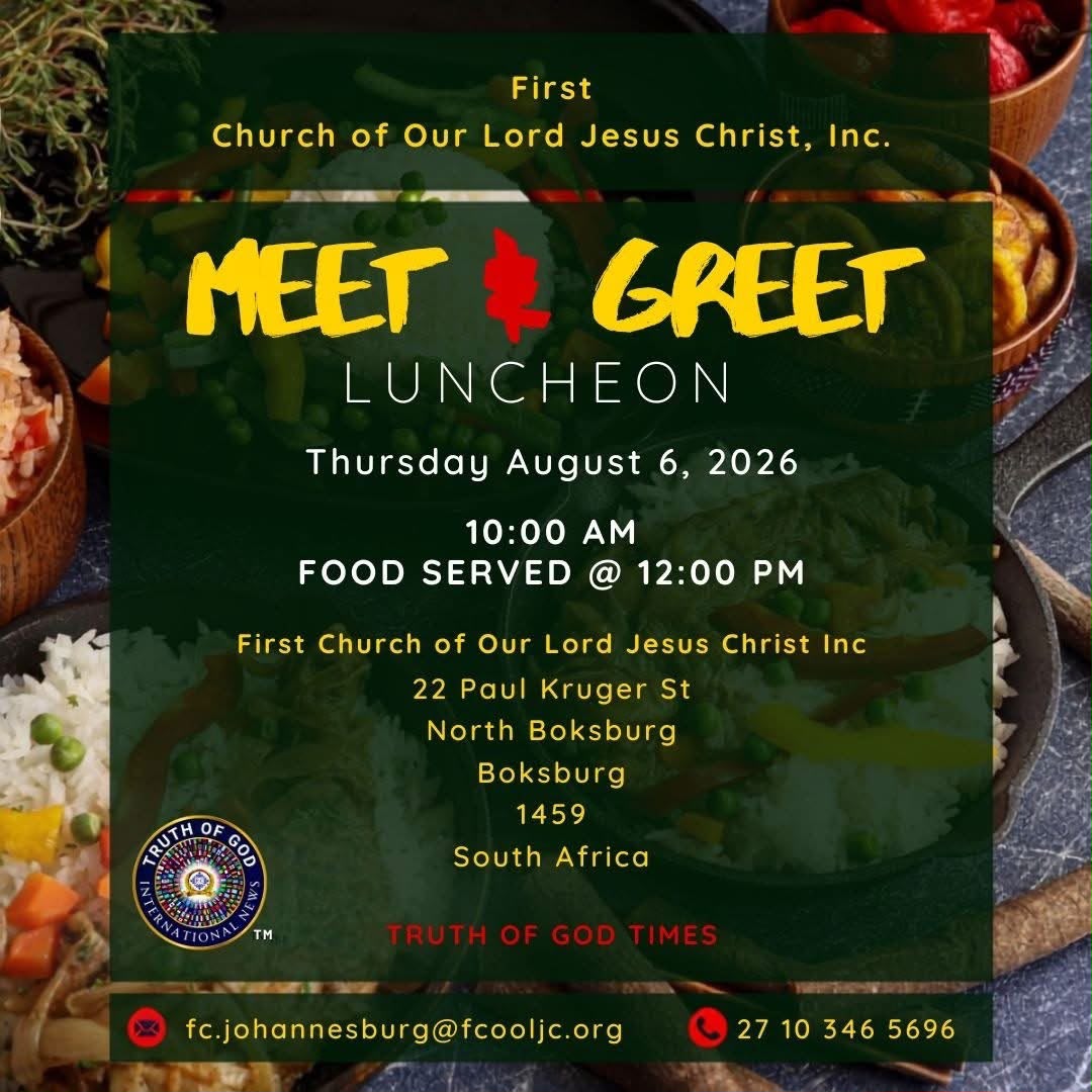 Meet & Greet Luncheon Flyer